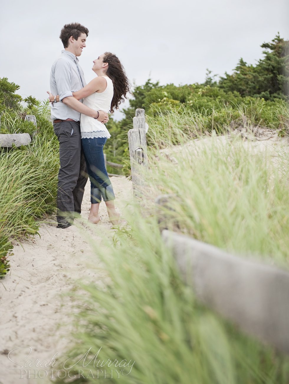 Hyannis Long Beach Engagement Session on Cape Cod - Sarah Murray Photography