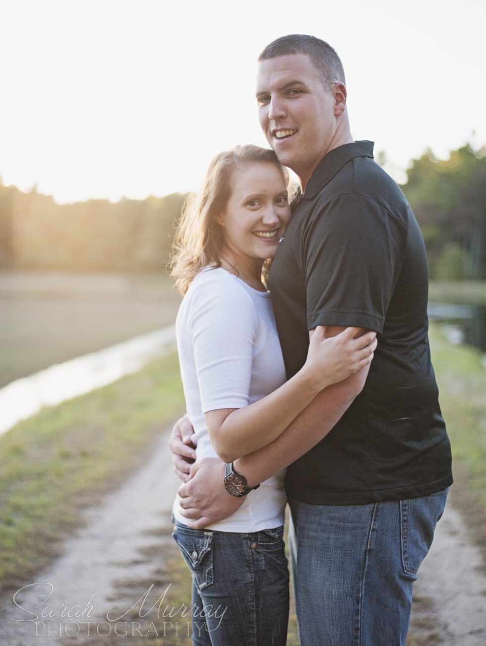 Kingston New England Cranbery Bog Engagement Session - Sarah Murray Photography