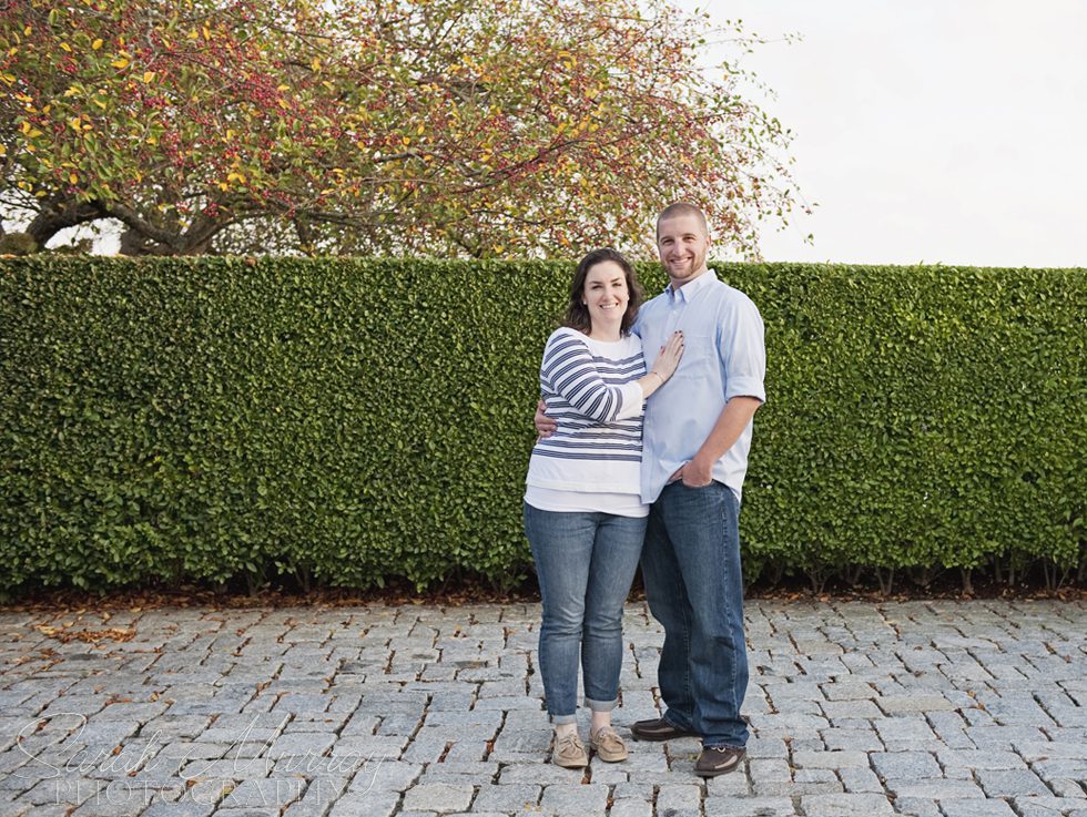 Marthas Vineyard Lighthouse Beach Engagement - Sarah Murray Photography