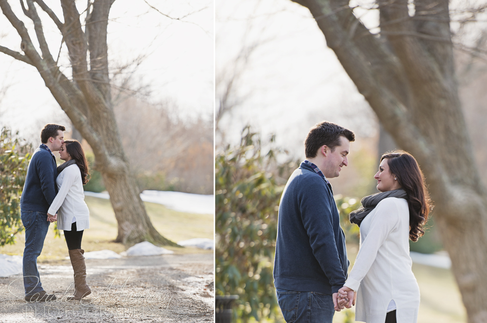 Larz Anderson Auto Museum Engagement Session in Brookline, MA - Sarah Murray Photography