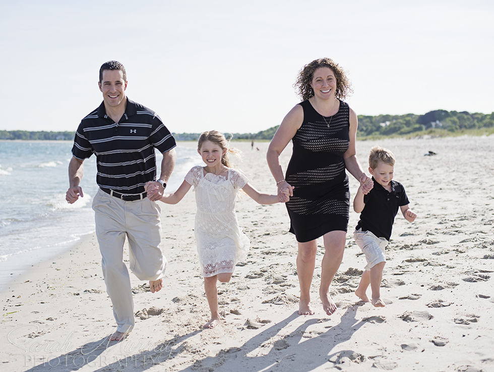 Family Photo Session At Long Beach in Centerville, Cape Cod - Sarah Murray Photography