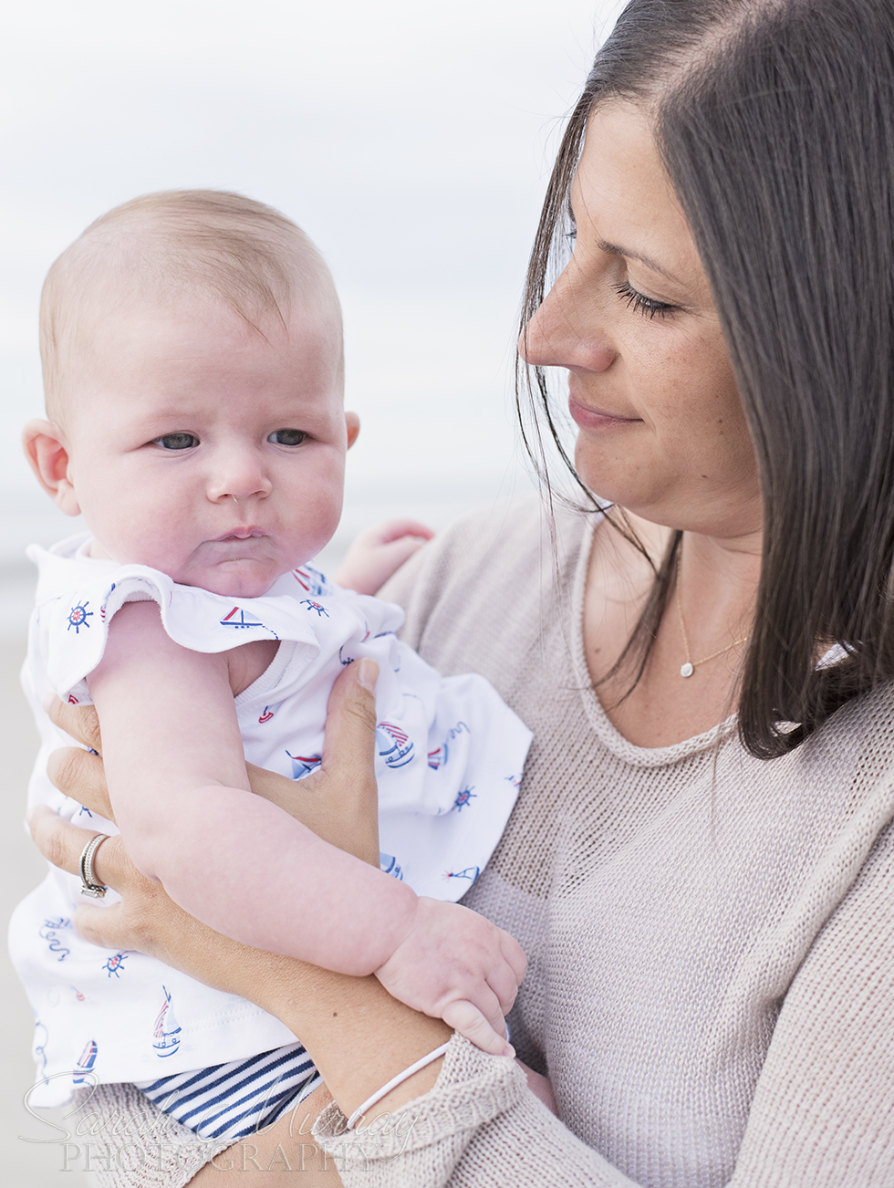 Family Beach Photography Session in Brewster, Cape Cod, Massachusetts - Sarah Murray Photography