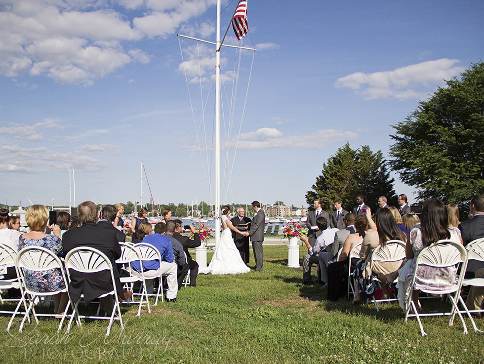 Bristol Yacht Club Wedding in Bristol, Rhode Island - Sarah Murray Photography