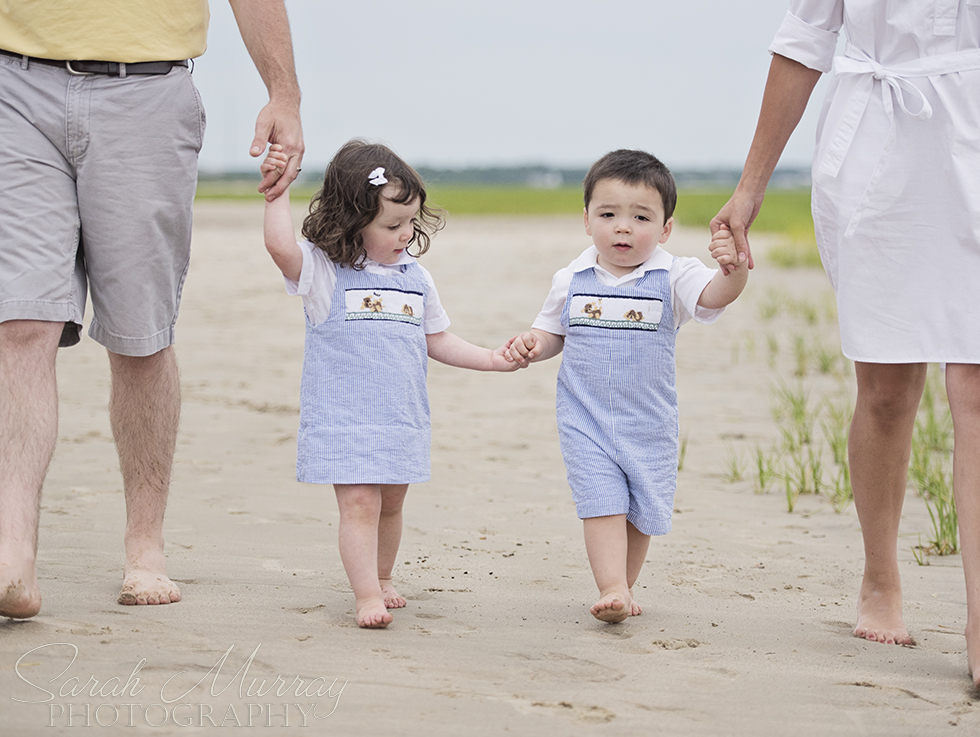 Cape Cod Family Photo Session on First Encounter Beach, Eastham, Massachusetts - Sarah Murray Photography