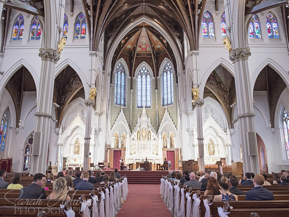 Cathedral Of The Holy Cross Wedding in Boston, Massachusetts - Sarah Murray Photography