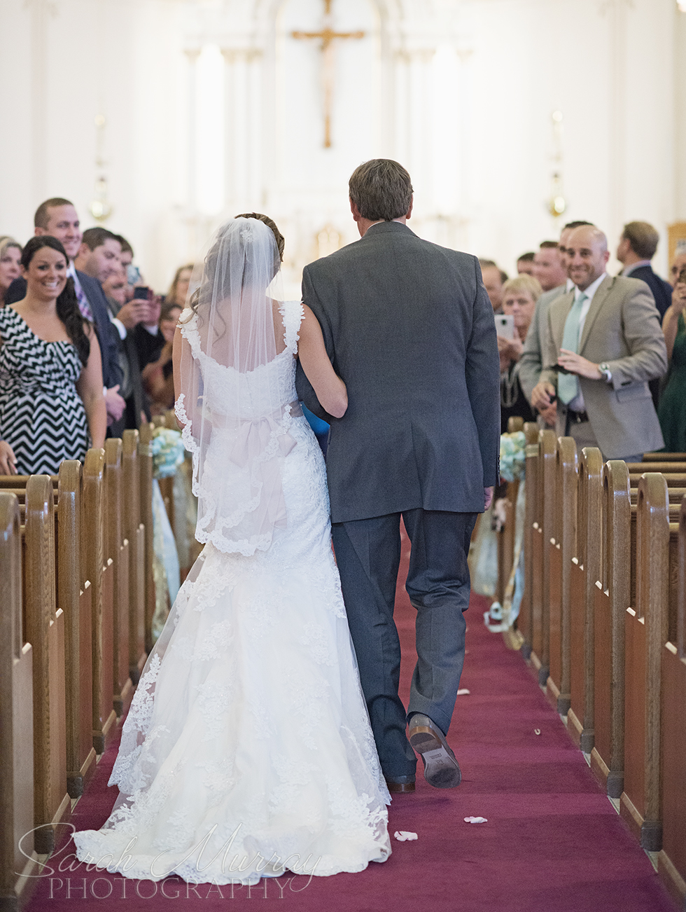 Jesus Savior Church Wedding in Newport, Rhode Island - Sarah Murray Photography