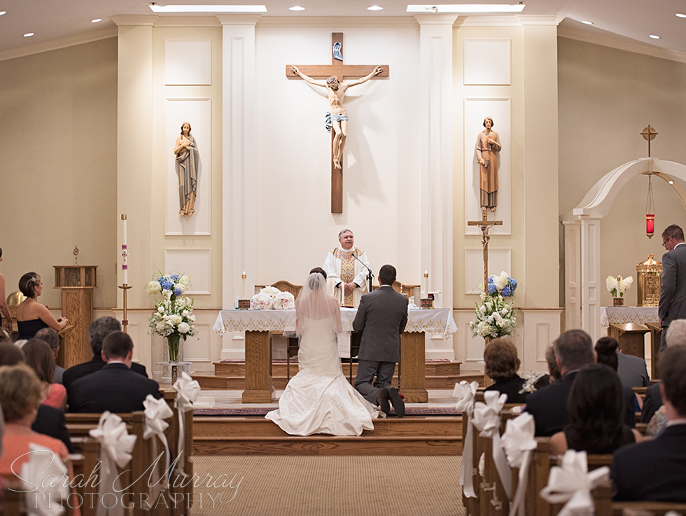 St Elizabeth Seton Church Wedding on Cape Cod in Falmouth, Massachusetts - Sarah Murray Photography