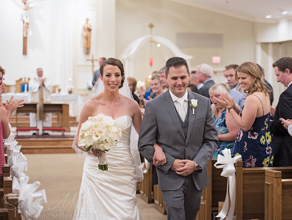 St Elizabeth Seton Church Wedding on Cape Cod in Falmouth, Massachusetts - Sarah Murray Photography