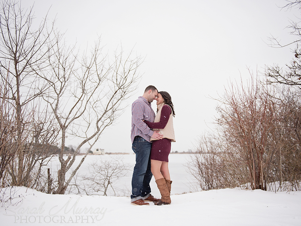 Cape Cod Beach Engagement Session in Falmouth, Massachusetts - Sarah Murray Photography