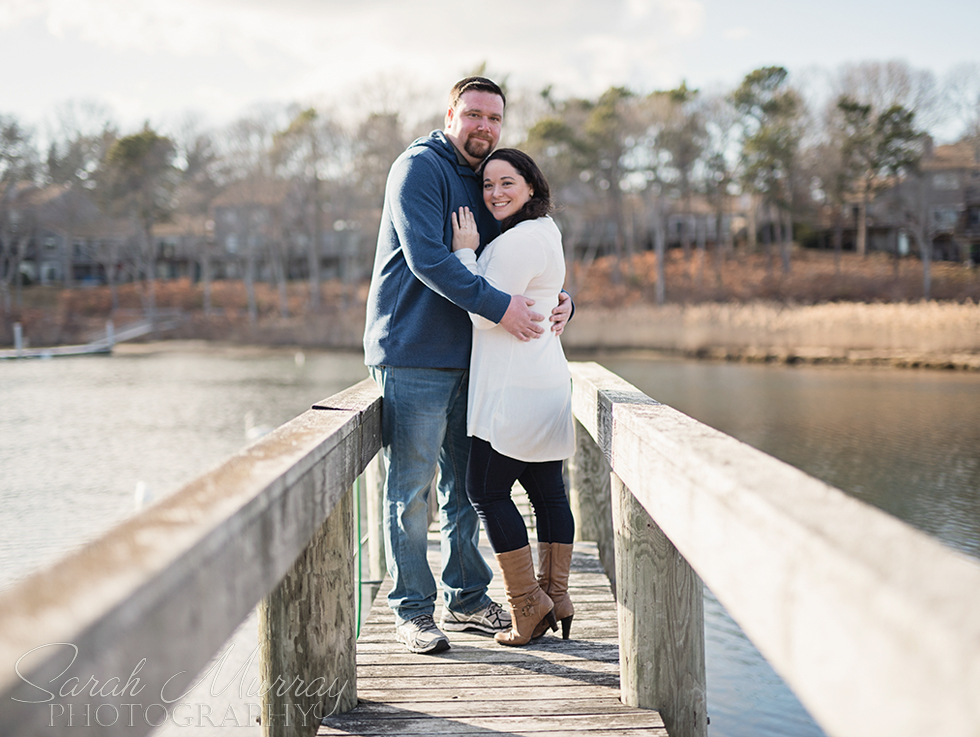 Cape Cod Engagement Session in Falmouth, Massachusetts - Sarah Murray Photography
