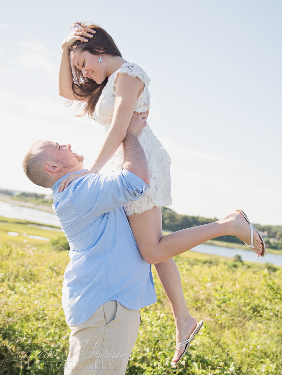 Cape Cod Fort Hill Engagement Session in Eastham, Massachusetts - Sarah Murray Photography