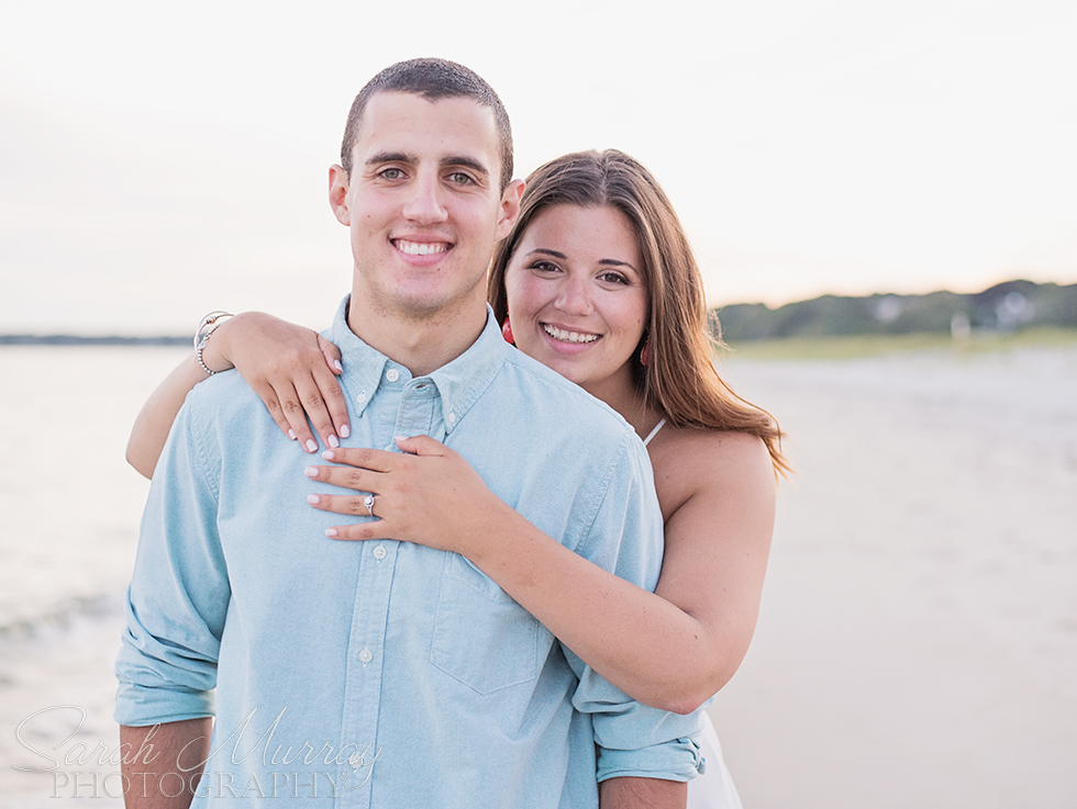 Cape Cod Beach Engagement Session in Centerville, Massachusetts - Sarah Murray Photography