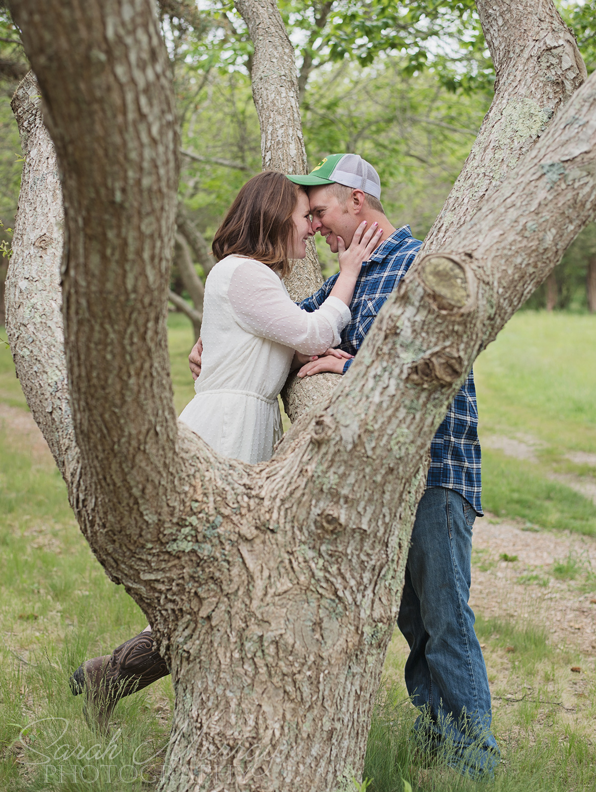 Bourne Farm Cape Cod Engagement Session in West Falmouth, Massachusetts - Sarah Murray Photography