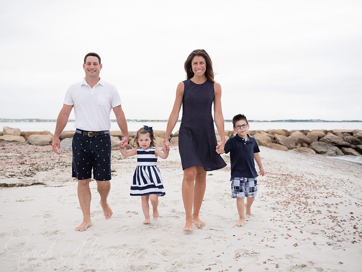 Dowses Beach Cape Cod Family Photo Session in Osterville, Massachusetts - Sarah Murray Photography