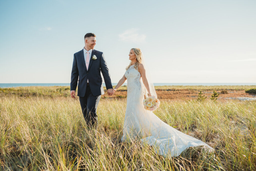 Elegant Cape Cod wedding at Wychmere Beach Club in Harwich Port, Massachusetts captured by Sarah Murray Photography